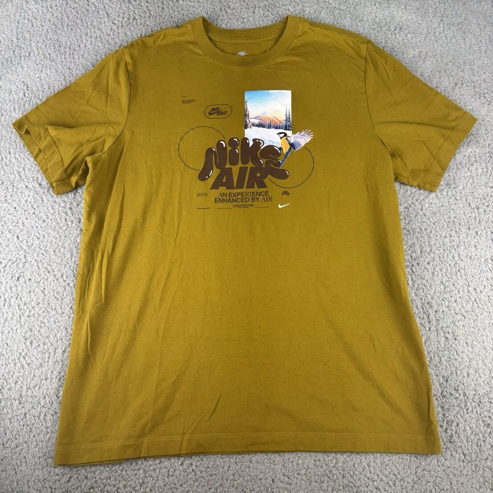 Nike Sportswear Short Sleeve Graphic T-Shirt‎ Men's Large Nike Air Bird